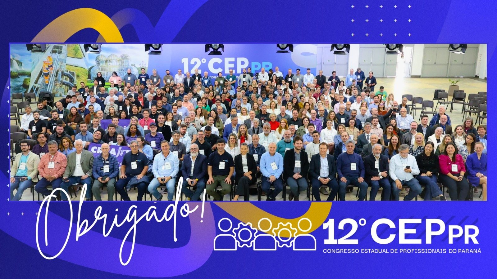 Participantes do 12º CEP-PR do CREA-PR